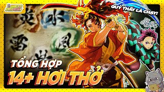 KIMETSU NO YAIBA | TỔNG HỢP TOÀN BỘ 14 HƠI THỞ - LÀM MỘT HƠI RỒI TÍNH!