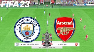 FIFA 23 | Manchester City vs Arsenal - The FA Cup - PS5 Gameplay