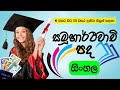 සමූහාර්ථවාචි පද | සිංහල ව්‍යාකරණ | sinhala vyakarana | 2024 ~2025 o/l a/l exam sinhala pada