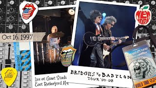 The Rolling Stones live at Giants Stadium, East Rutherford - October 16, 1997 | full show | video