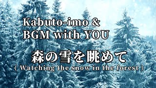 Healing \u0026 Refreshing Music 小休憩に「 森の雪を眺めて  ( Watching the snow in the forest )」お疲れの時、気分転換用ヒーリングサウンド