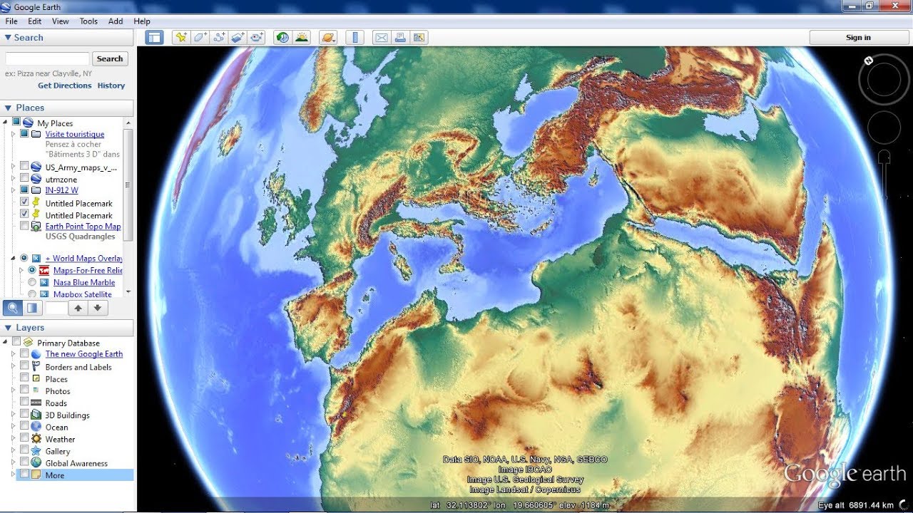 World Maps Library Complete Resources Google Maps Elevation Layer