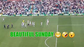 CELTIC FANS BEAUTIFUL SUNDAY - Celtic 1-0 Rangers 2018