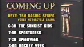 TSN Coming Up Bumper/Station ID/Racing Series Intro 1990