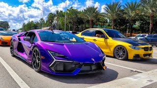 SUPERCARS BLASTING - Lamborghini, Ferrari Bugatti, McLaren - Supercar Saturdays