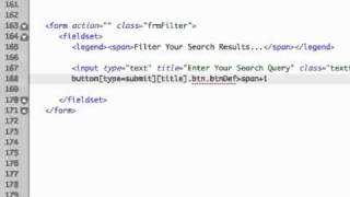 Zen Coding HTML Forms