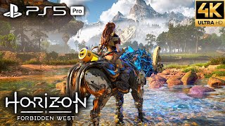 Horizon Forbidden West PS5 Pro - Free Roam Gameplay (4K Resolution Pro)