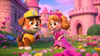 Paw Patrol Ultimate Rescue | Paw Patrol Love Story: Prince Rubble and Princess Skye👑💍⛑Creaw Sky