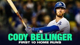 Cody Bellinger got to 10 HRs REAL quick