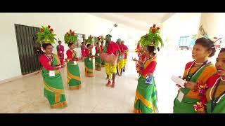 SANTALI WELCOME SONG || ATANG DARAM SEREN SANTAL PARGANA SKM UNIVERSITY