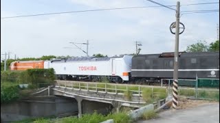 8794次 Toshiba E500電力機車頭迴送