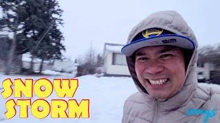 Weather shocks kaagad ako dito sa Edmonton, Alberta Canada