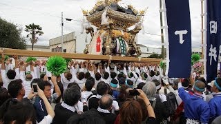 魚吹八幡神社の秋祭り（お旅所）2013