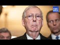 McConnell IGNORES Marjorie Taylor Greene comments while discussing antisemitism in the US