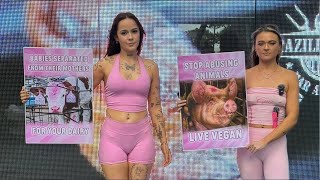 🔴LIVE: Vegans EXPOSE Meat Industry Horrors