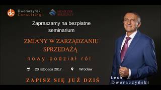 Zmiany w zarządzaniu sprzedażą - nowy podział ról