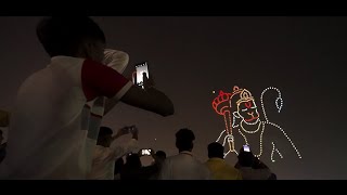 Ayodhya 500 Drone Light Show | BotLab Dynamics | #AyodhyaDeepotsav 2024