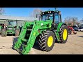 2004 John Deere 6420 4WD Tractor with JD 340 Front Loader - 21204