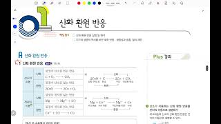 고1 오투 15. 산화 환원반응