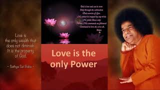 Love is the only Power - Sri Sathya Sai Value Song 15