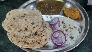 Krishna Kitchen Uttarakhand  is live Kaali masoor , dal , chawal , baingan Barta , roti A simple way