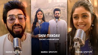 Shiv Tandav Status 🔱🔱 | Sachet-Parampara | Shiv Tandav Song Status | Harsh Spotify | #shorts