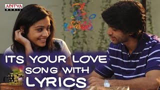 Its Your Love Song With Lyrics - Life Is Beautiful Songs - Shriya Saran, Sekhar Kammula