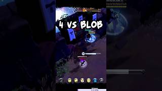 4 VS BLOB - CAERLEON FACTION #albiononline