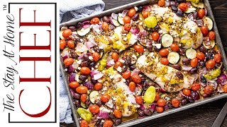 Sheet Pan Greek Chicken and Veggies