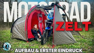 Lone Rider Moto Tent | Erster Eindruck und Aufbau