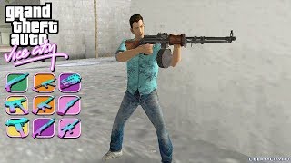 Estas Son Todas Las Armas Ocultas del GTA VICE CITY