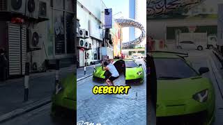 Hij werd aangereden door een lamborghini! 🚗