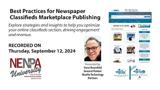 Newspaper Classifieds Marketplace Publishing