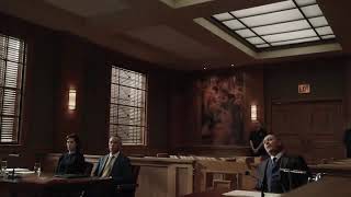 Raymond Reddington representing himself at the trial court part 10 scene