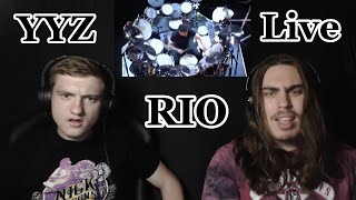 College Students' FIRST TIME Hearing - YYZ Live at Rio | Rush Reaction | Live Show Wednesday