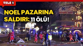 Almanya’da Noel kutlamasına araçla terör saldırısı!