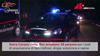 Lecce, 16 arresti nel clan Politi della Sacra Corona Unita