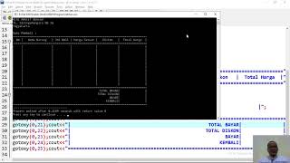 Contoh Program kasir sederhana bagian #1 dengan Dev C++