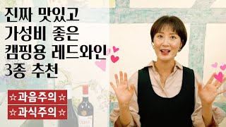 와인추천, 캠핑 요리 바베큐에 어울리는 레드 와인 3종 추천[ Story 53 ]