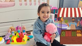 Kız Oyunları! Evcilik Oyunları Çocuk videoları okul öncesi oyunlar Barbie bebek oyunları