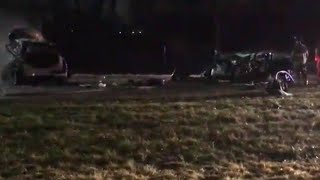 Video shows deadly crash on M-59