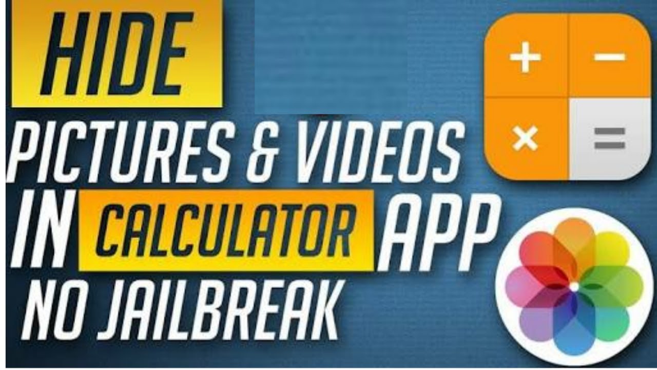 CALCULATOR - HIDE YOUR PHOTOS AND VIDEOS - YouTube