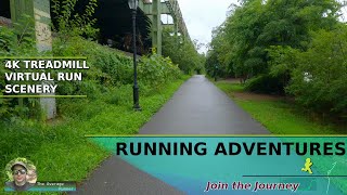 NYC Under Highway 9A and Dyckman Fields Virtual Run | 4K Treadmill Scenery  [303]