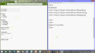 How to create FORMS using HTML (Basic Input Types Only)