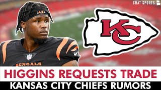 Chiefs TRADING For Tee Higgins After He Requests Trade From Bengals? Chiefs Free Agency Rumors