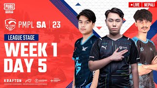 [NP] 2023 PMPL SA Fall | League Stage Week 1 Day 5 | Aim For Victory