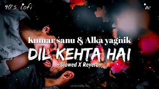 Dil Kehta Hai Chal Unse Mil [90's- Slowed X Reverb] Kumar Sanu & Alka Yagnik | Lofi's today 1m