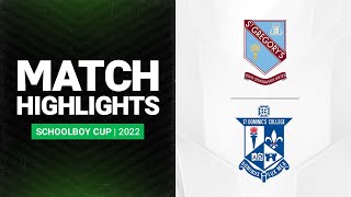 Schoolboy Cup 2022 | St Gregory's College v St Dominic's College | Match Highlights | Round 3