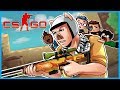 CS:GO Funny Moments & Fails! - Carrying My Friends, Silver Matches, Terroriser Gets Kicked!