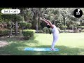 day 1 surya namaskar challenge 4 sun salutations follow along bharti yoga